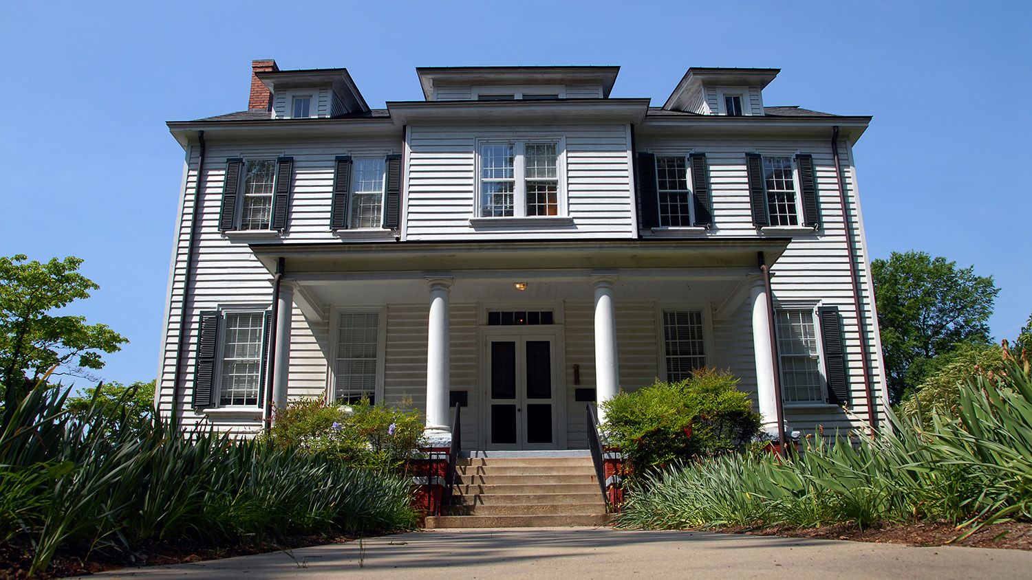 The exterior of the Spring Hill House, located on NC State's Centennial Campus.
